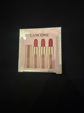 Lancôme L'Absolu Rouge Intimatte Lipstick 3 pc set of minis
